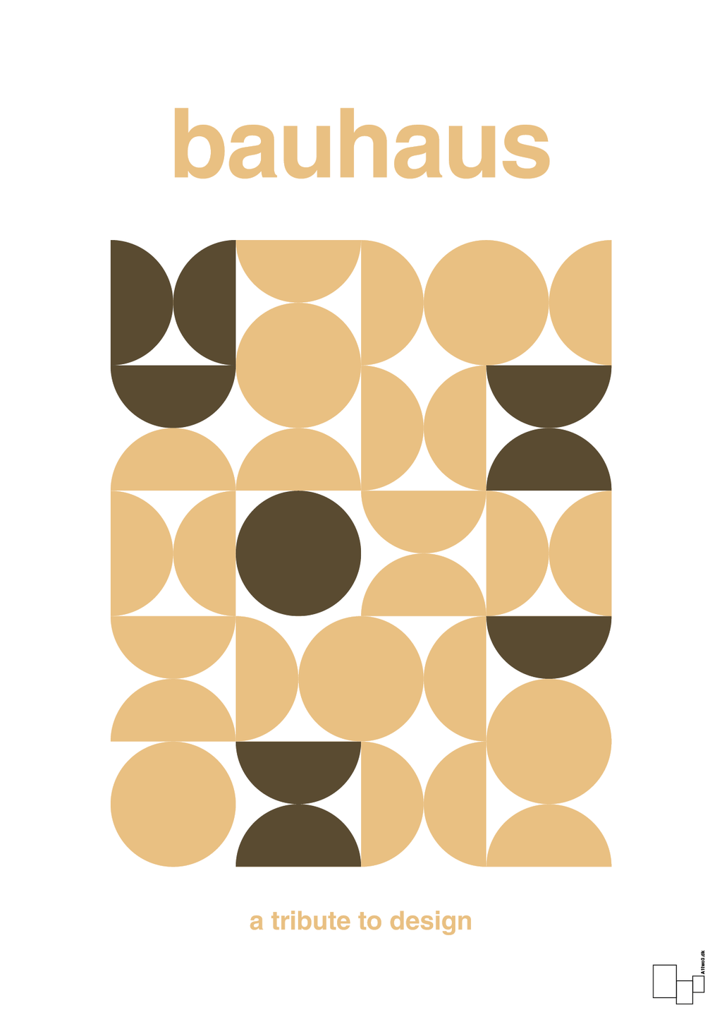 plakat: bauhaus #9 - charismatic-bauhaus-A1two3