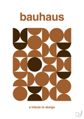 plakat: bauhaus #9 - cognac-bauhaus-A1two3