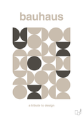 plakat: bauhaus #9 - creamy mushroom-bauhaus-A1two3