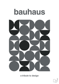 plakat: bauhaus #9 - graphic charcoal-bauhaus-A1two3