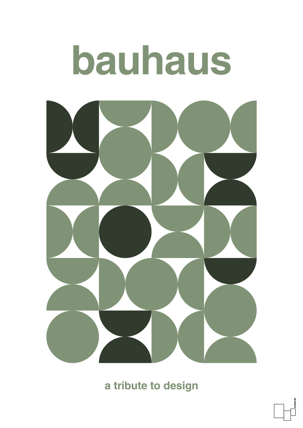 plakat: bauhaus #9 - jade-bauhaus-A1two3