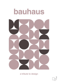 plakat: bauhaus #9 - light rose-bauhaus-A1two3