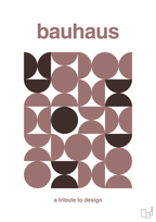 plakat: bauhaus #9 - plum-bauhaus-A1two3