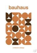 plakat: bauhaus #9 - rumba orange-bauhaus-A1two3
