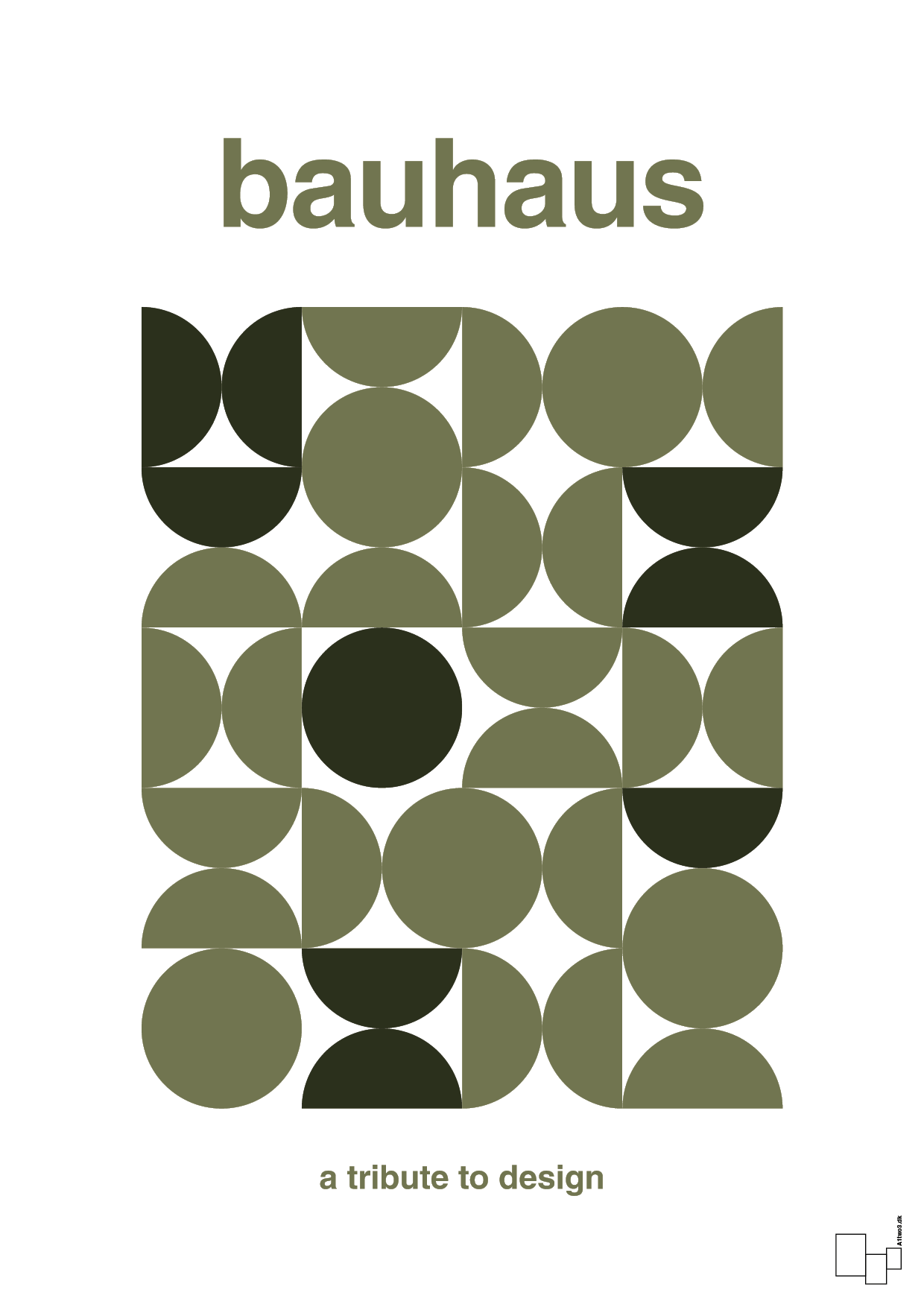 plakat: bauhaus #9 - secret meadow-bauhaus-A1two3