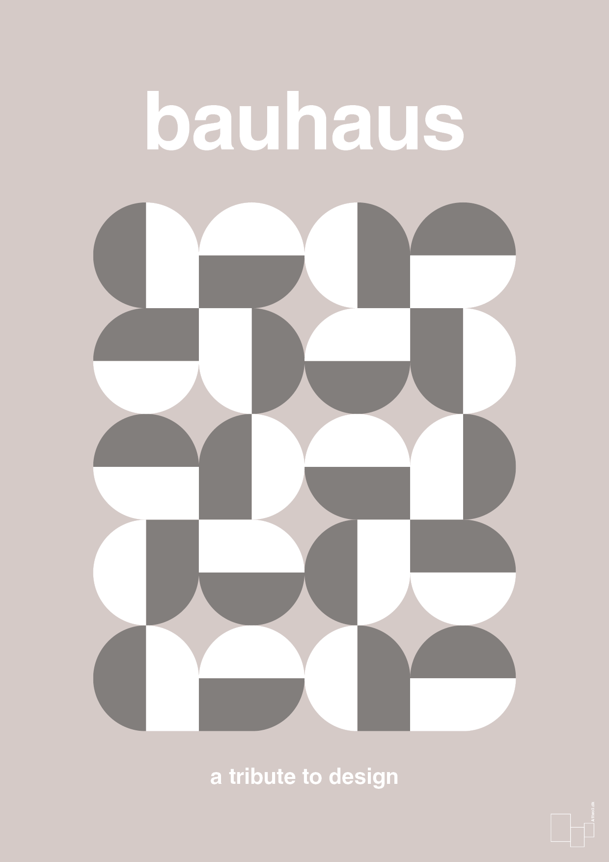 plakat: bauhaus #10 - broken beige-bauhaus-A1two3