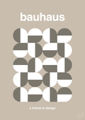 plakat: bauhaus #10 - creamy mushroom-bauhaus-A1two3
