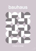 plakat: bauhaus #10 - dusty lilac-bauhaus-A1two3