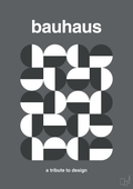 plakat: bauhaus #10 - graphic charcoal-bauhaus-A1two3