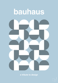 plakat: bauhaus #10 - heavenly blue-bauhaus-A1two3