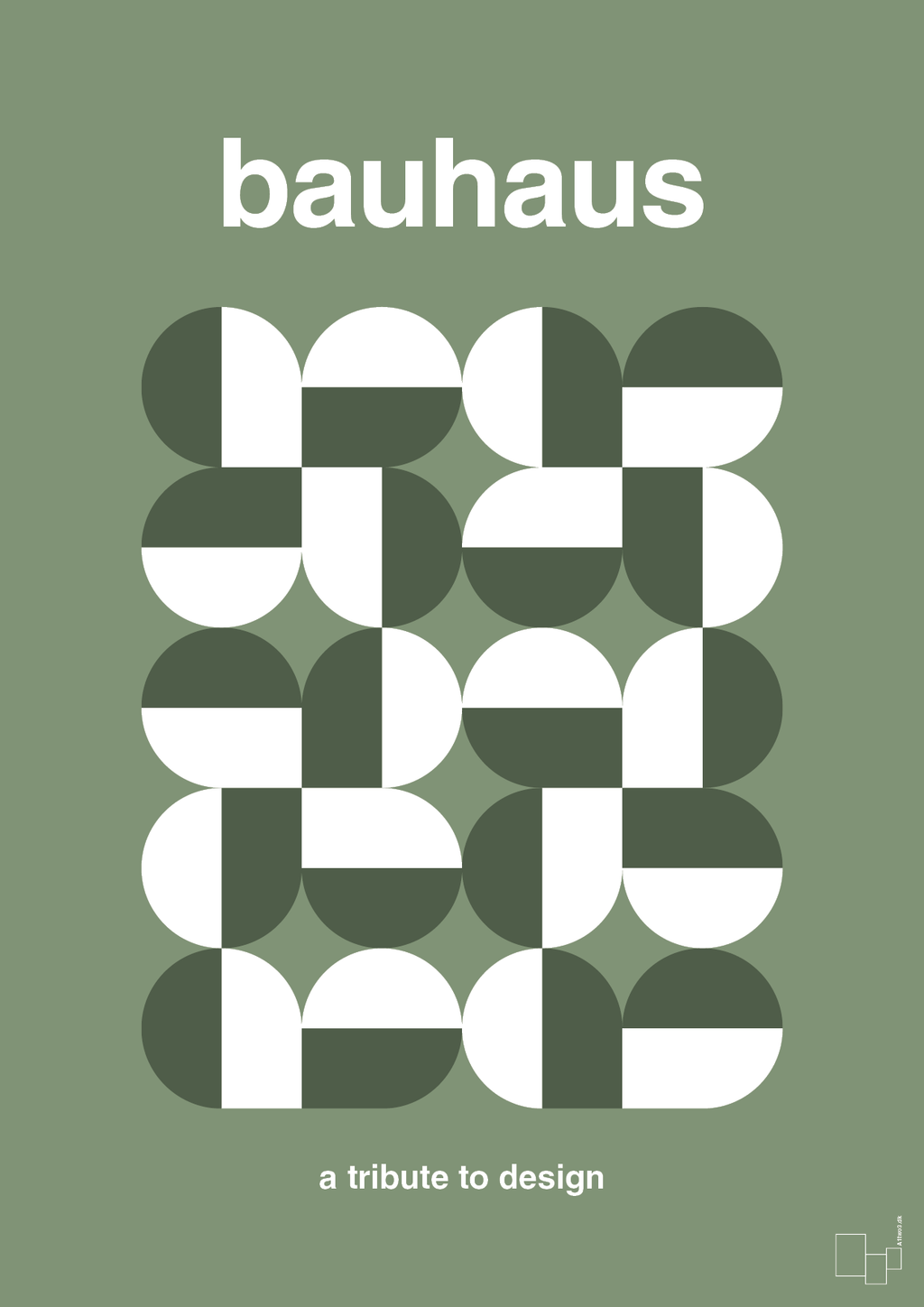 plakat: bauhaus #10 - jade-bauhaus-A1two3