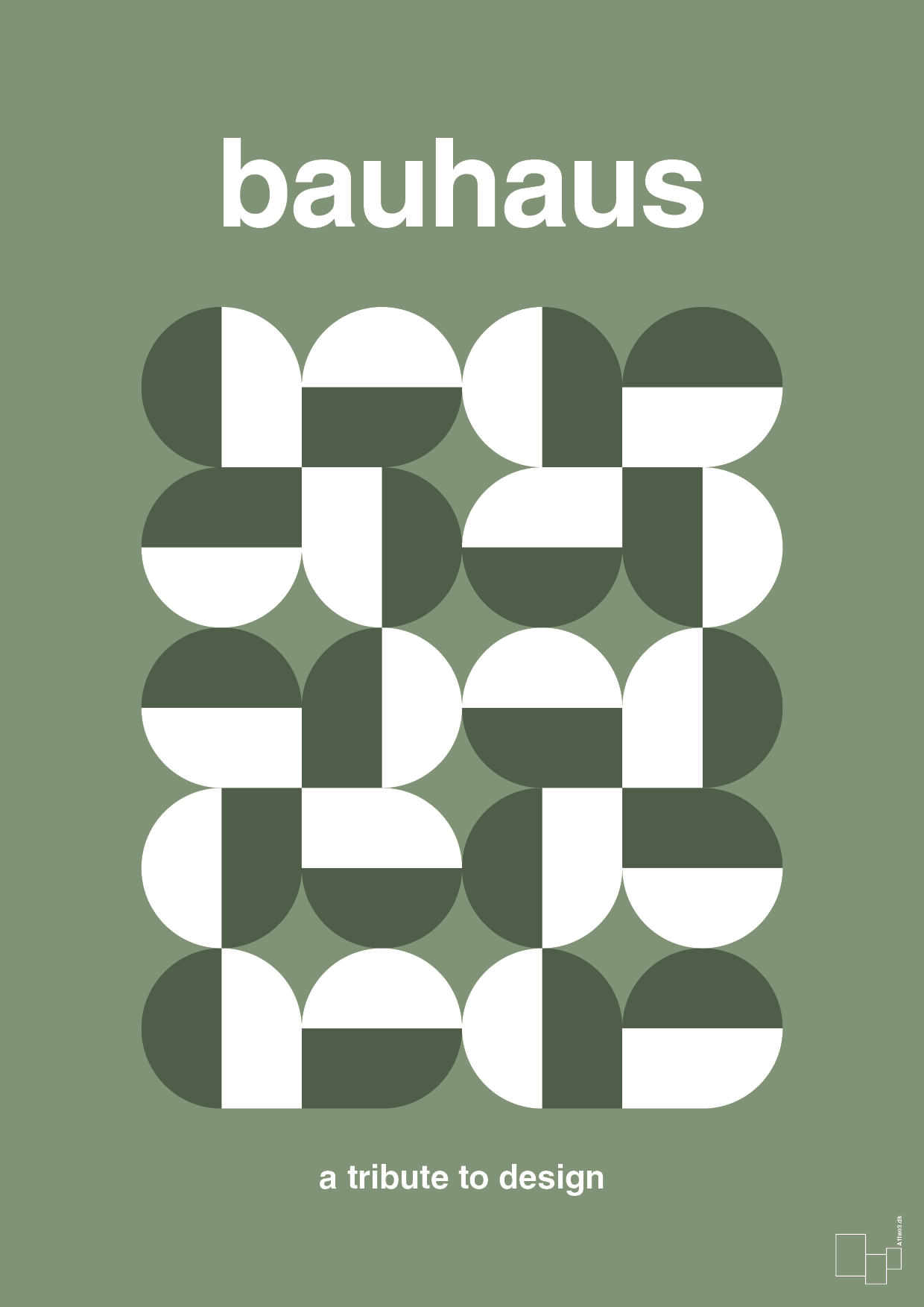 plakat: bauhaus #10 - jade-bauhaus-A1two3