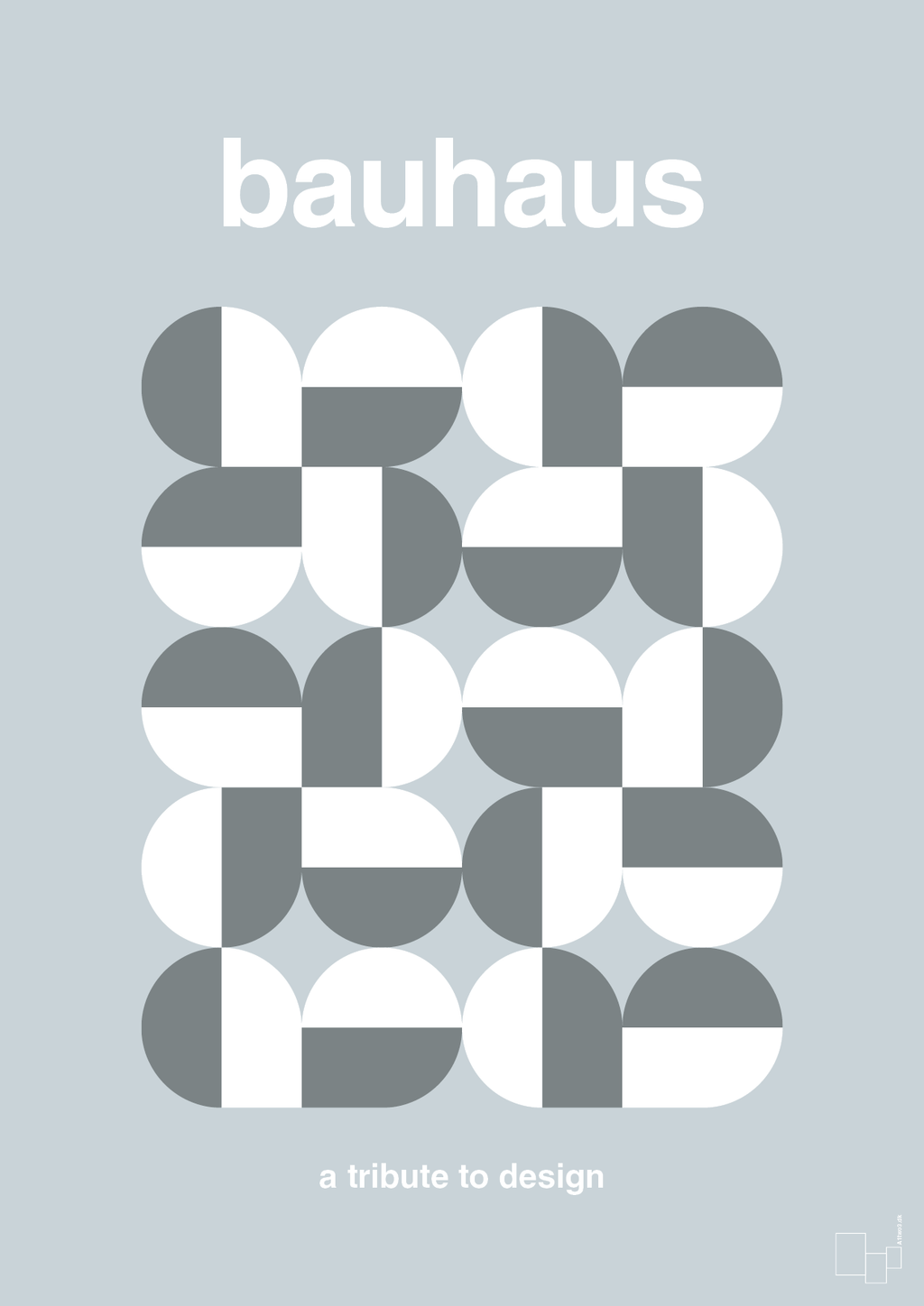 plakat: bauhaus #10 - light drizzle-bauhaus-A1two3