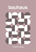 plakat: bauhaus #10 - light rose-bauhaus-A1two3