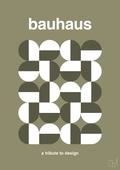 plakat: bauhaus #10 - misty forrest-bauhaus-A1two3