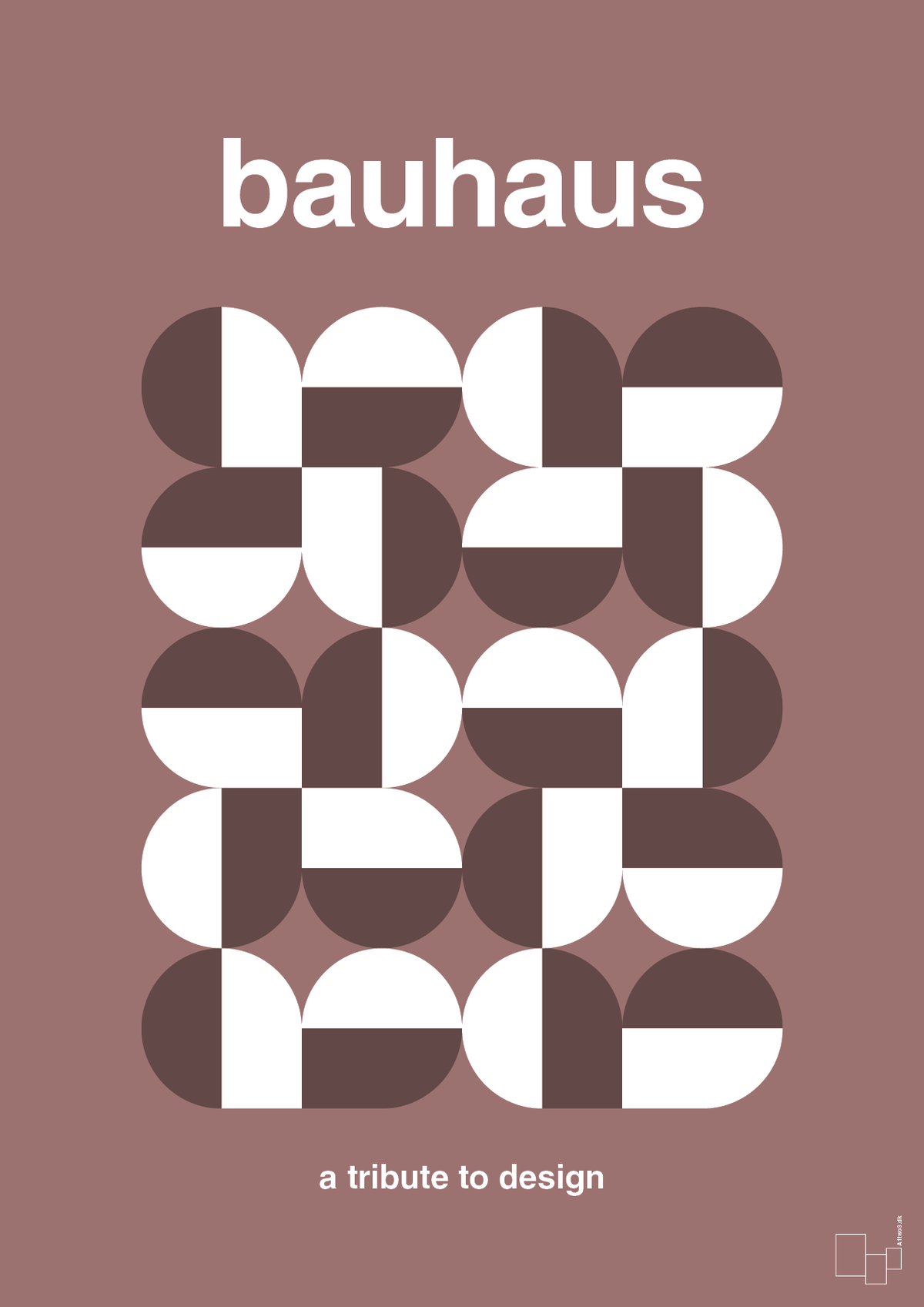 plakat: bauhaus #10 - plum-bauhaus-A1two3