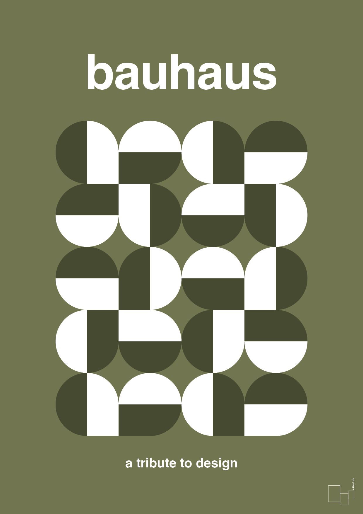 plakat: bauhaus #10 - secret meadow-bauhaus-A1two3