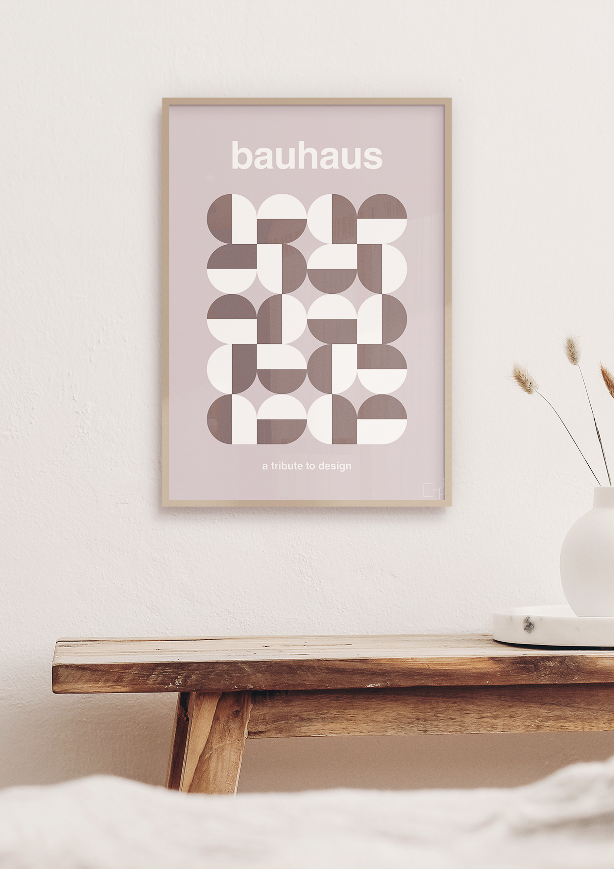 plakat: bauhaus #10 - graphic charcoal-bauhaus-A1two3