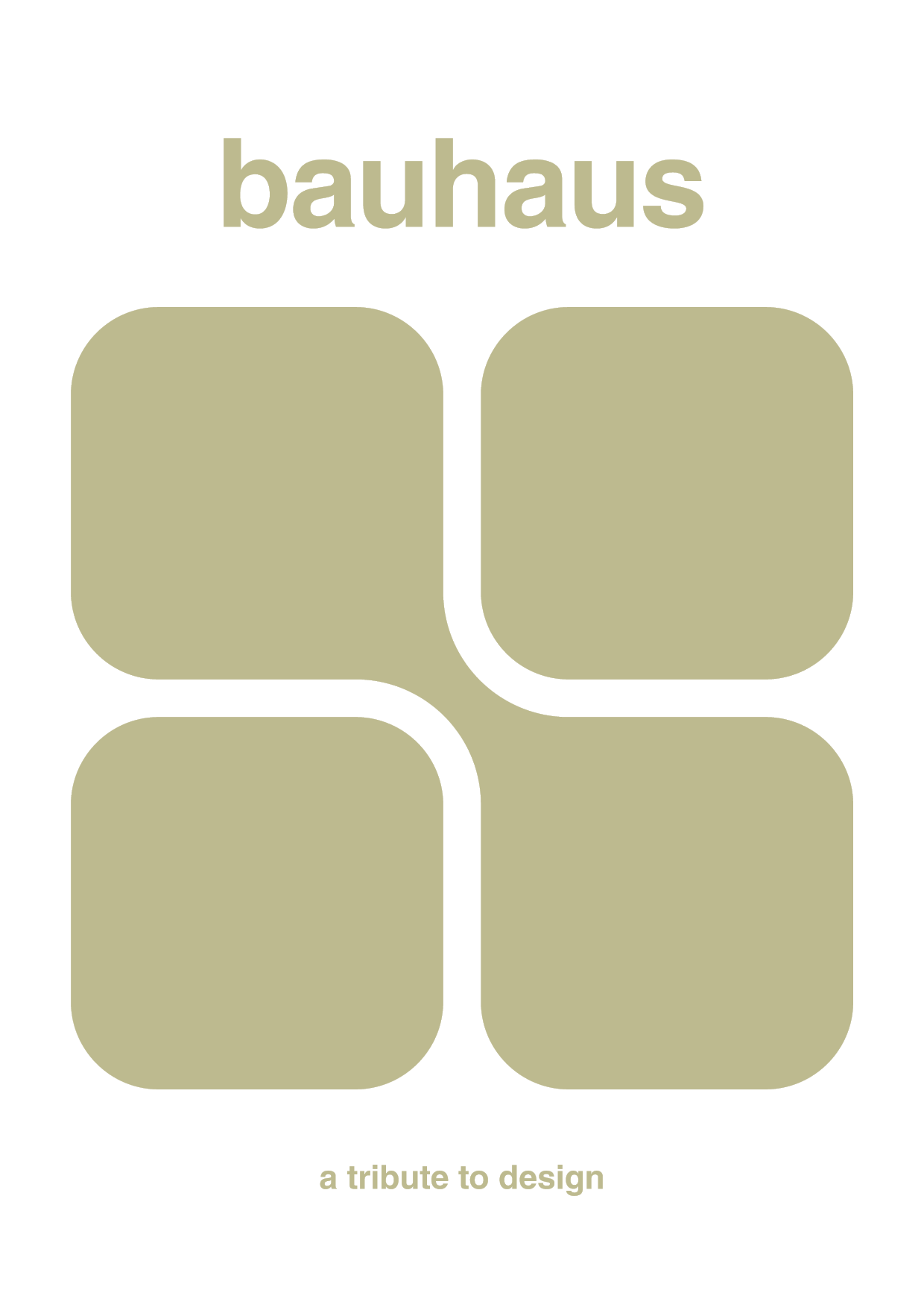 plakat: bauhaus #11 - back to nature-bauhaus-A1two3