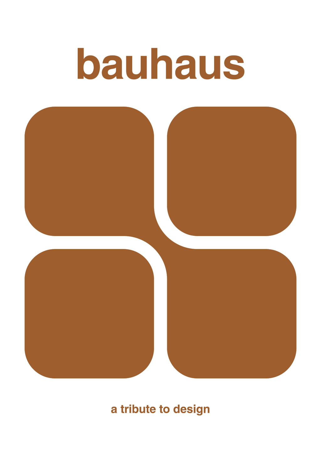 plakat: bauhaus #11 - cognac-bauhaus-A1two3