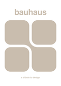 plakat: bauhaus #11 - creamy mushroom-bauhaus-A1two3