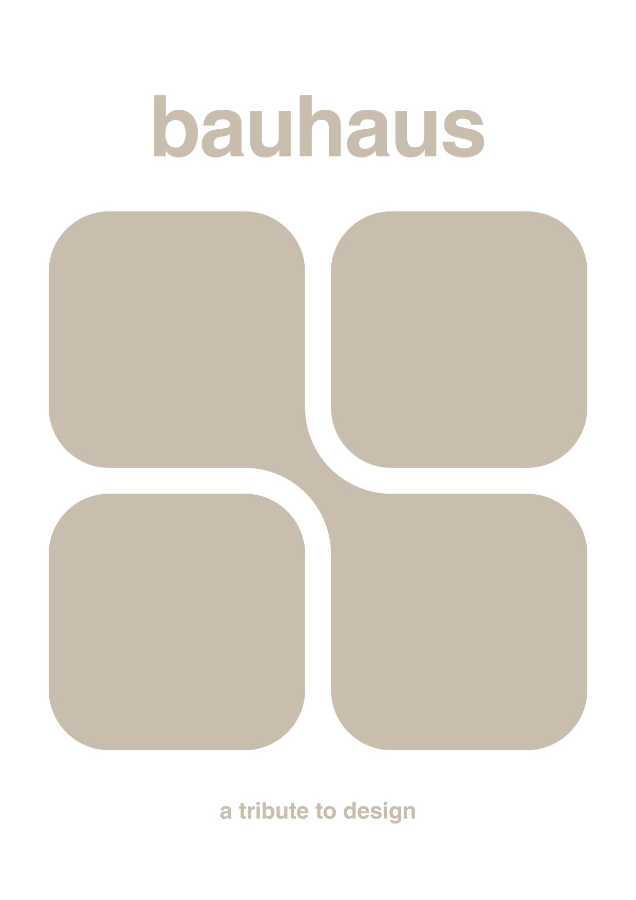 plakat: bauhaus #11 - creamy mushroom-bauhaus-A1two3