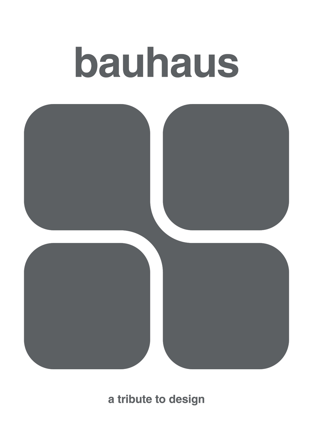 plakat: bauhaus #11 - graphic charcoal-bauhaus-A1two3