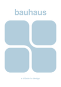 plakat: bauhaus #11 - heavenly blue-bauhaus-A1two3