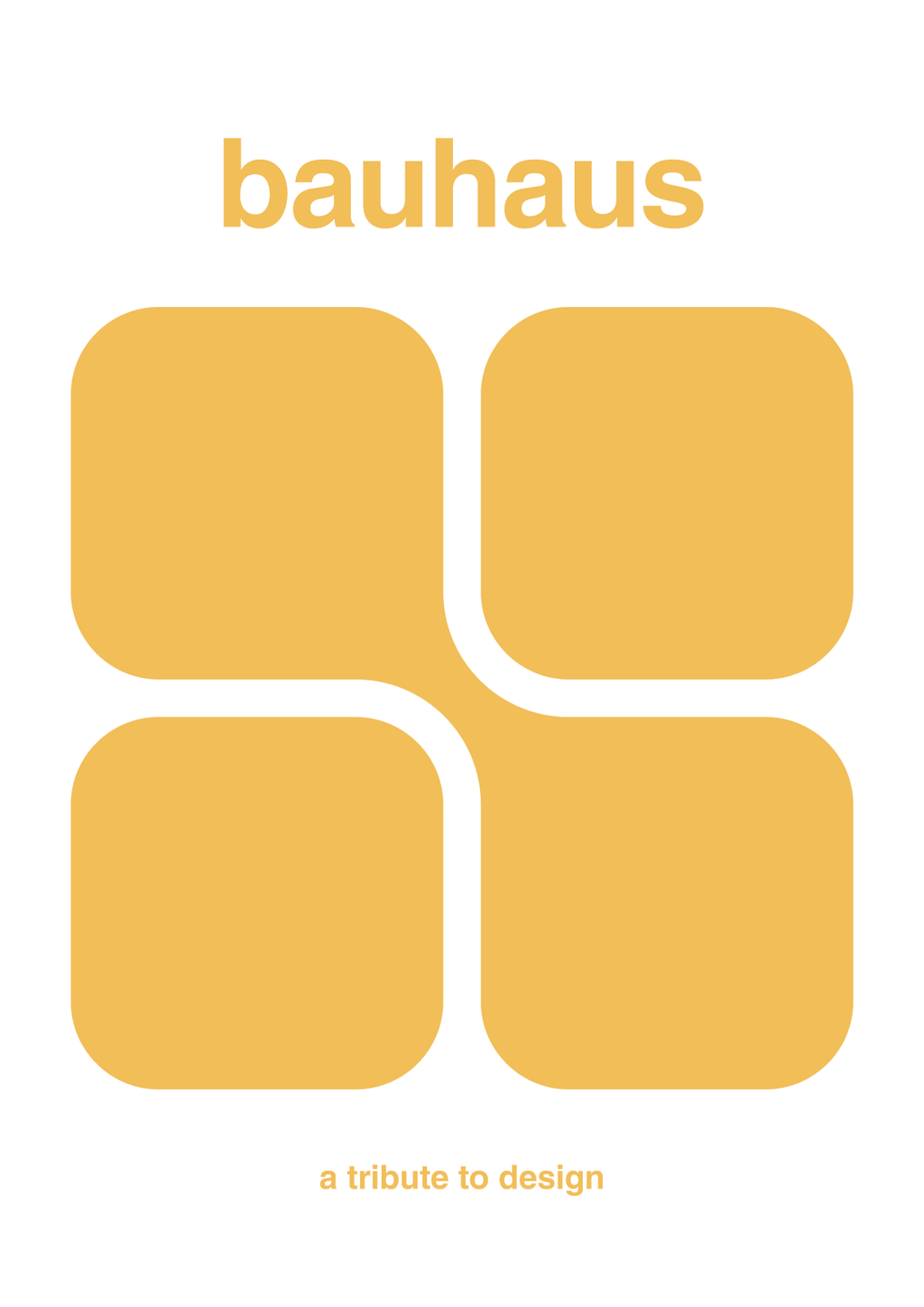 plakat: bauhaus #11 - honeycomb-bauhaus-A1two3