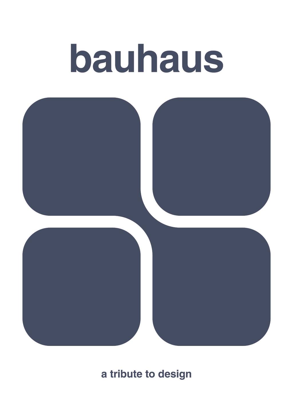 plakat: bauhaus #11 - petrol-bauhaus-A1two3