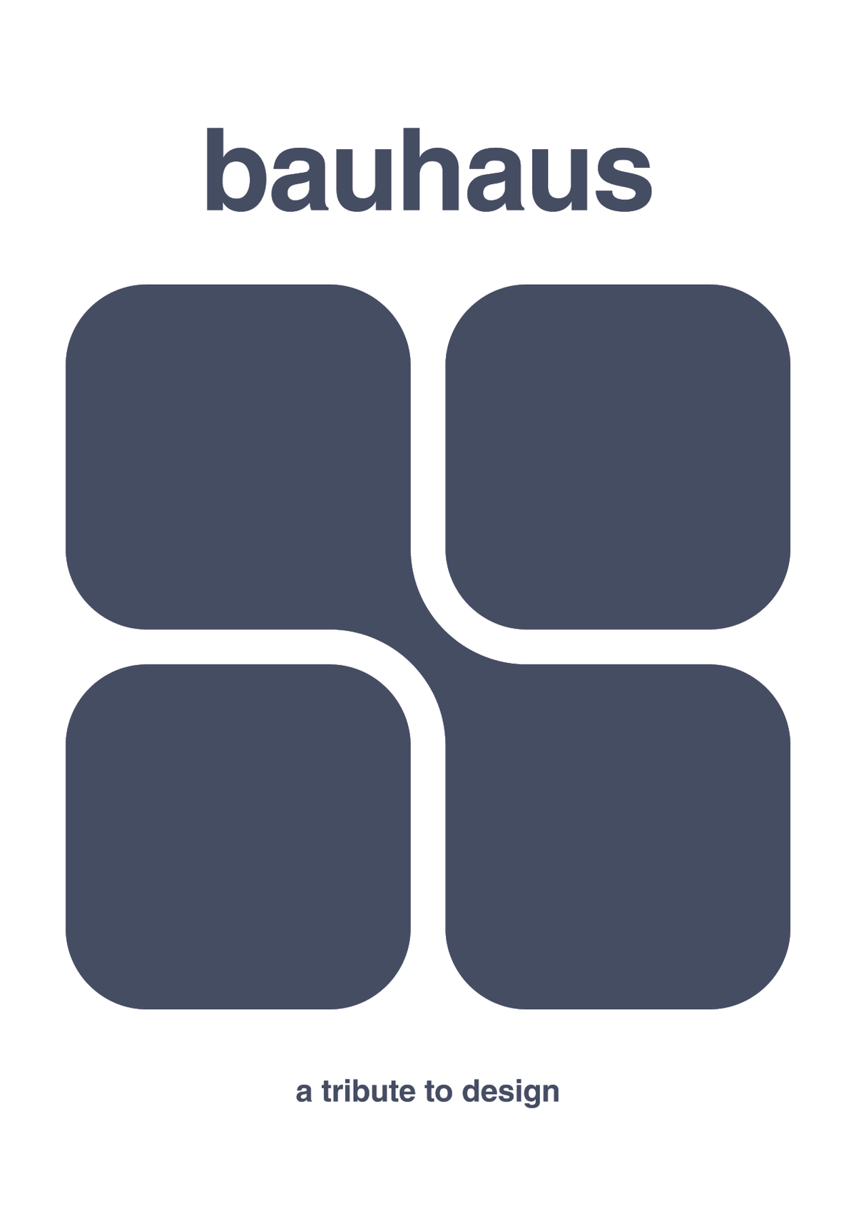 plakat: bauhaus #11 - petrol-bauhaus-A1two3