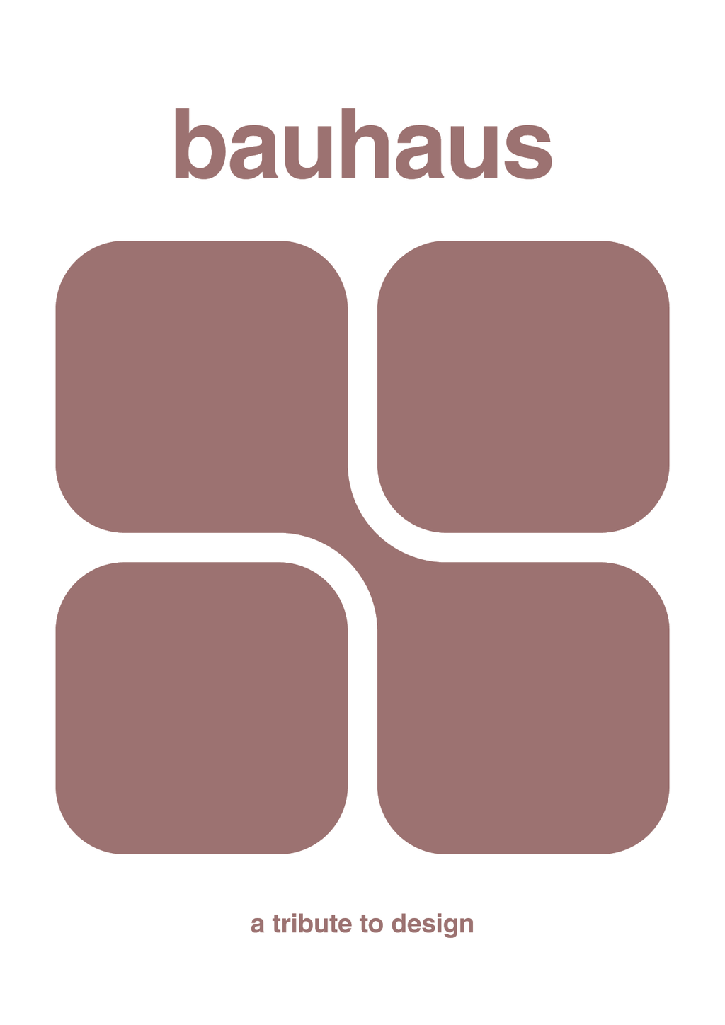 plakat: bauhaus #11 - plum-bauhaus-A1two3