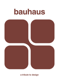 plakat: bauhaus #11 - red pepper-bauhaus-A1two3