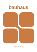 plakat: bauhaus #11 - rumba orange-bauhaus-A1two3
