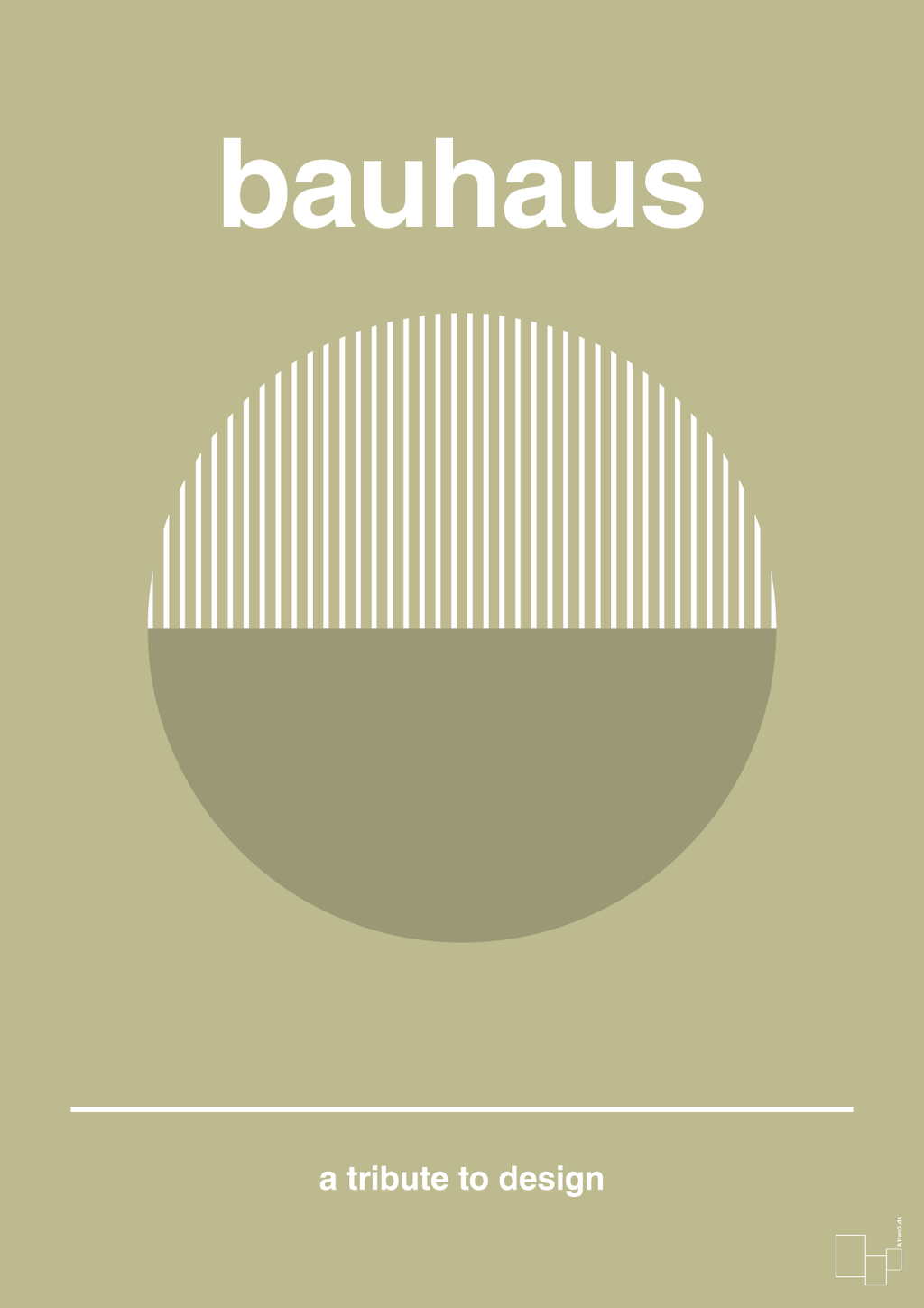 plakat: bauhaus #12 - back to nature-bauhaus-A1two3