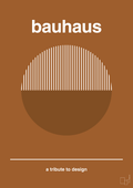 plakat: bauhaus #12 - cognac-bauhaus-A1two3