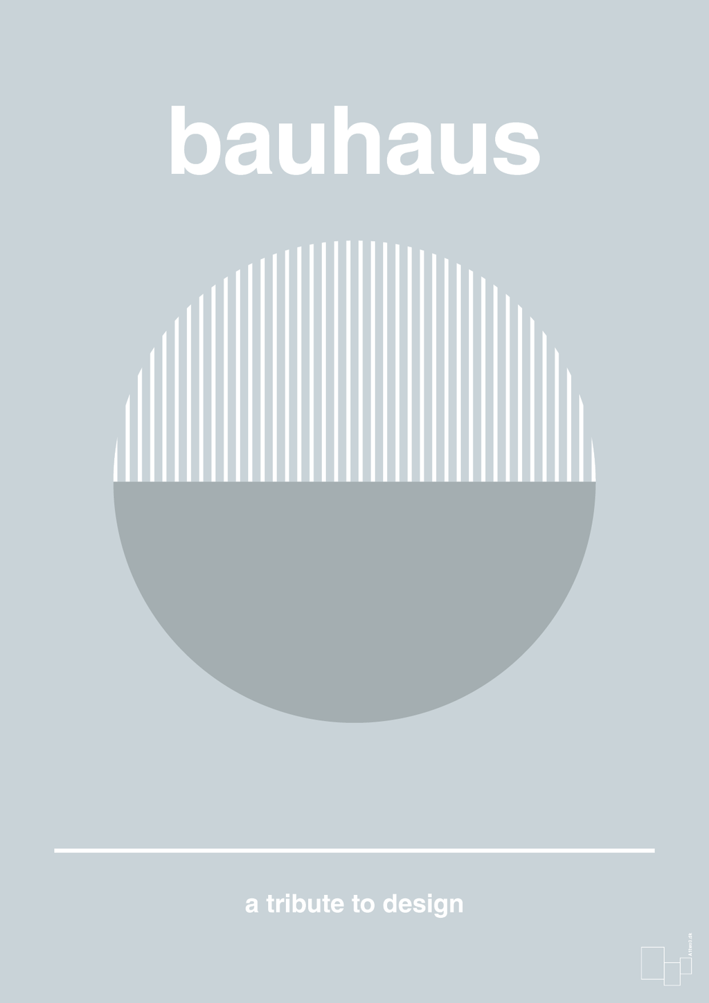 plakat: bauhaus #12 - light drizzle-bauhaus-A1two3