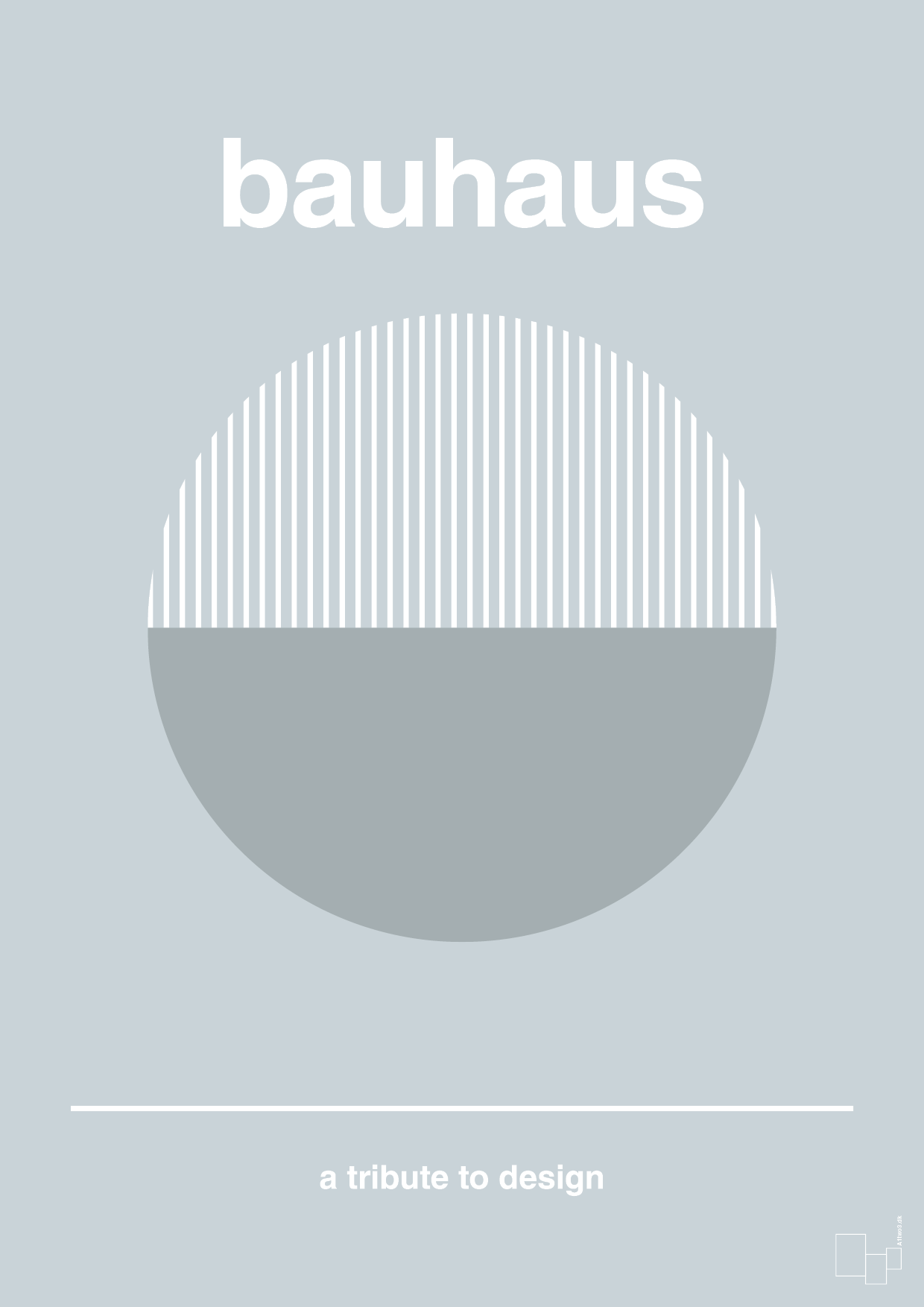 plakat: bauhaus #12 - light drizzle-bauhaus-A1two3