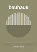 plakat: bauhaus #12 - misty forrest-bauhaus-A1two3
