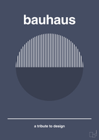 plakat: bauhaus #12 - petrol-bauhaus-A1two3