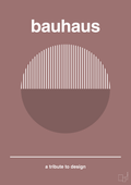 plakat: bauhaus #12 - plum-bauhaus-A1two3