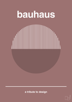 plakat: bauhaus #12 - plum-bauhaus-A1two3