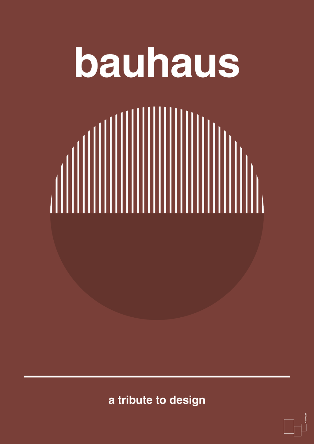 plakat: bauhaus #12 - red pepper-bauhaus-A1two3
