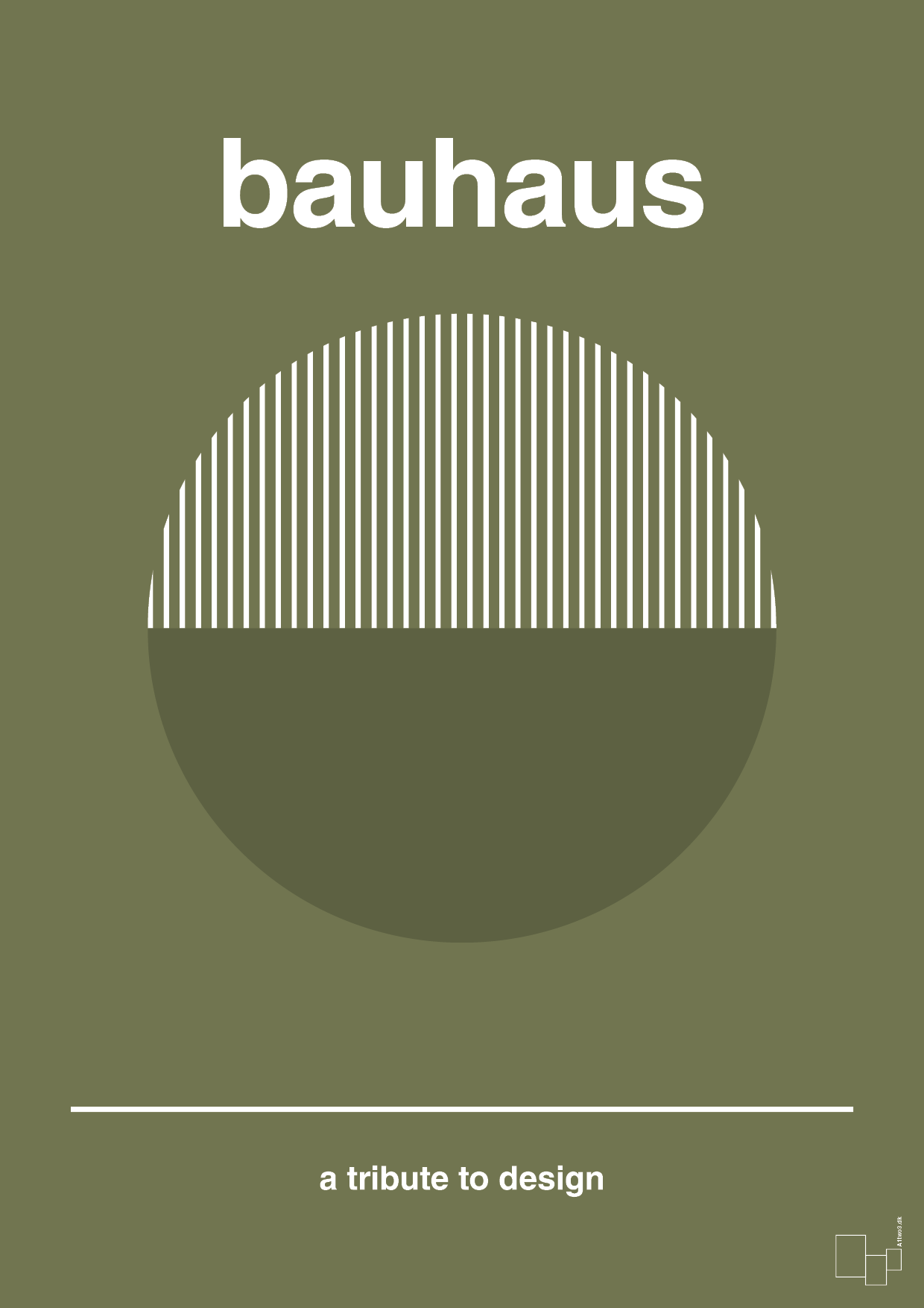 plakat: bauhaus #12 - secret meadow-bauhaus-A1two3