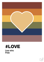 plakat: love - charismatic-LGBTQ-A1two3