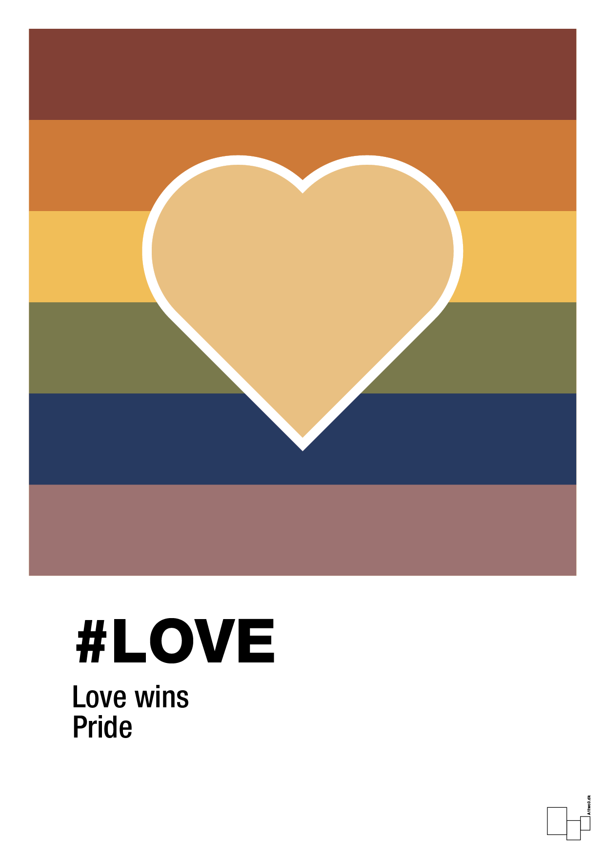 plakat: love - charismatic-LGBTQ-A1two3