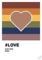 plakat: love - cider spice-LGBTQ-A1two3