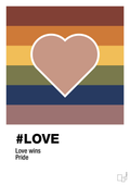plakat: love - powder-LGBTQ-A1two3