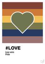 plakat: love - secret meadow-LGBTQ-A1two3