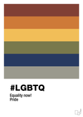 plakat: lgbtq - battleship gray-LGBTQ-A1two3